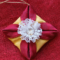 Ornamento natalizio origami